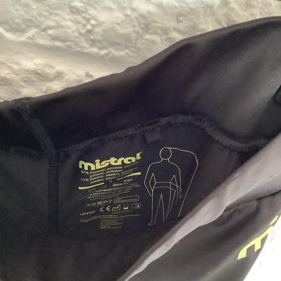 Mistral Sports Leggings - Size S - Black - Palm Trees - Compression - Picture 5 of 5